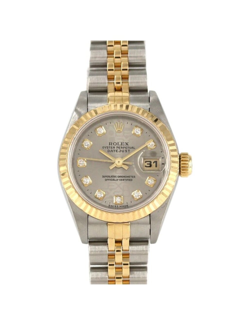 Rolex Datejust Stainless Steel Yellow Gold Automatic